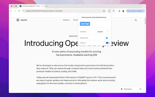 Save to AI - Save anything to AI. screenshot 1