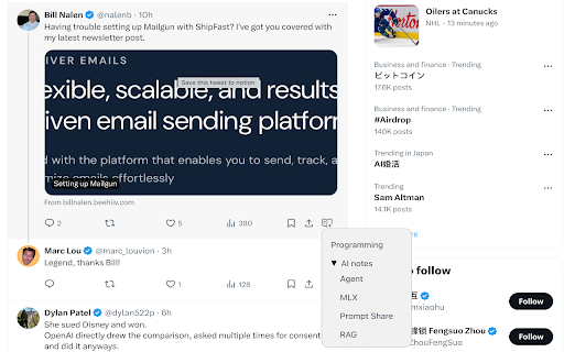 Save Tweets to Notion screenshot 1