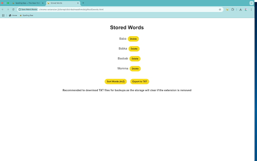 Save Weird Words screenshot 1
