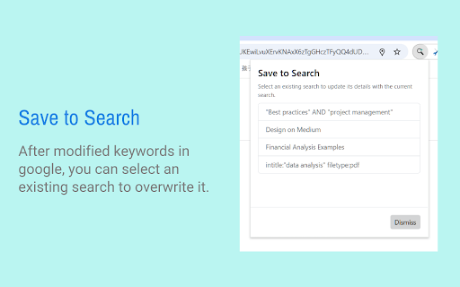 Saved Search screenshot 1