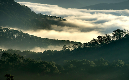 Scenic View Of Mountains During Dawn screenshot 1