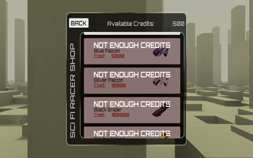 Sci Fi Racer Unblocked screenshot 1