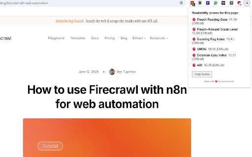 ScoreMyText screenshot 1