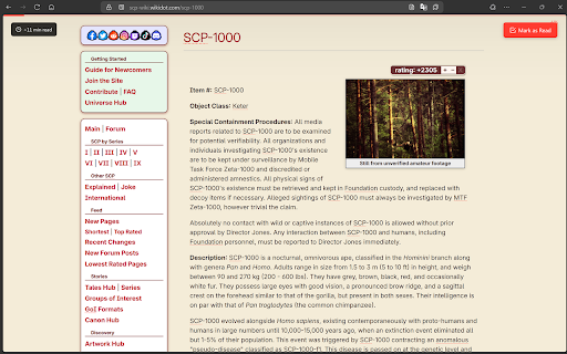 SCP Tracker screenshot 1