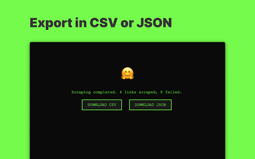 Scrape That - free web scraper screenshot 1