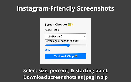 Screen Chopper screenshot 1