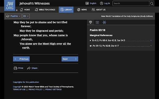 Scroll Bible screenshot 1