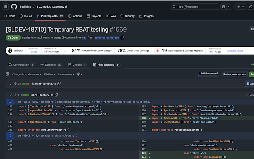Sealights screenshot 1