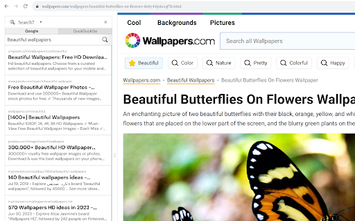 Search7 screenshot 1