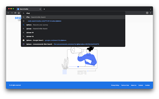 SearchOnSite screenshot 1