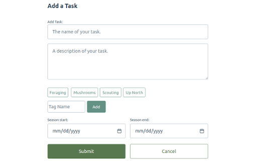 Seasonally screenshot 1