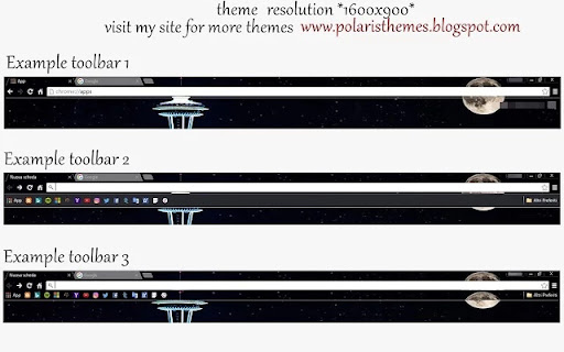 Seattle Skyline. The city in the night lights screenshot 1