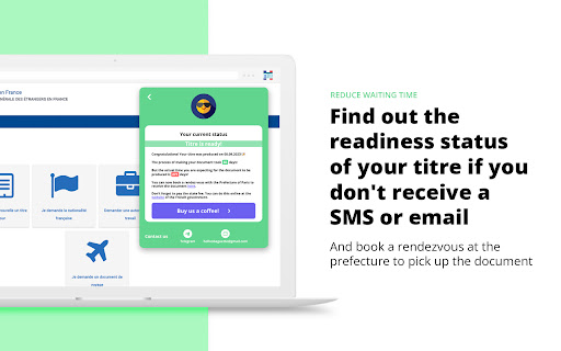 Sejour Status Checker screenshot 1