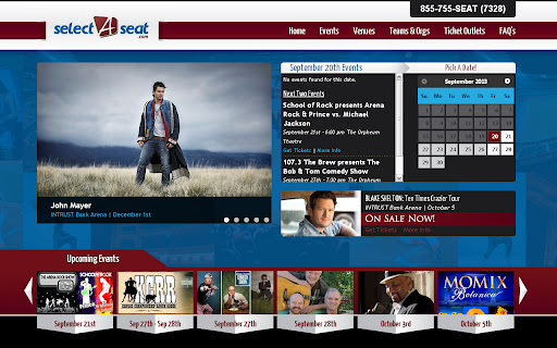 Select-A-Seat screenshot 1