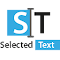 SELECTED TEXT logo