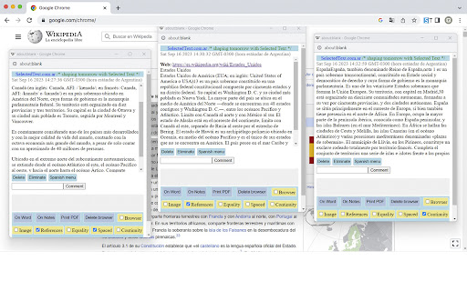 SELECTED TEXT screenshot 1