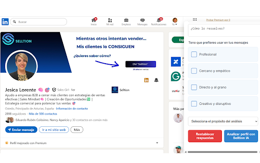 SelltionIA screenshot 1