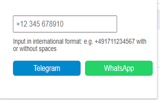 SendTelegramOrWhatsappMessageto... screenshot 1
