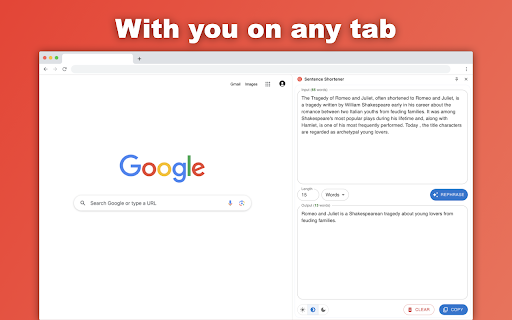 Sentence Shortener screenshot 1