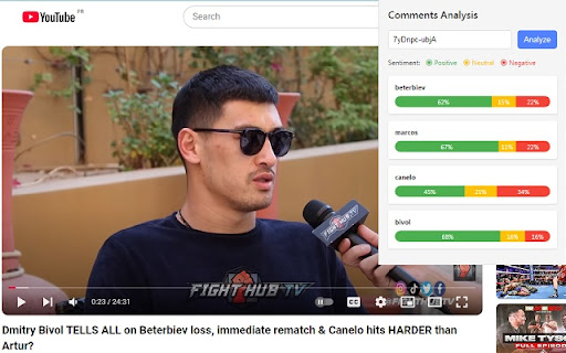 Sentiment Analysis for Youtube™ screenshot 1