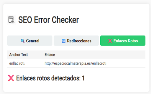 SEO Error Checker screenshot 1