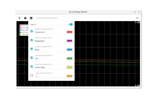 Serial Voltage Monitor screenshot 1