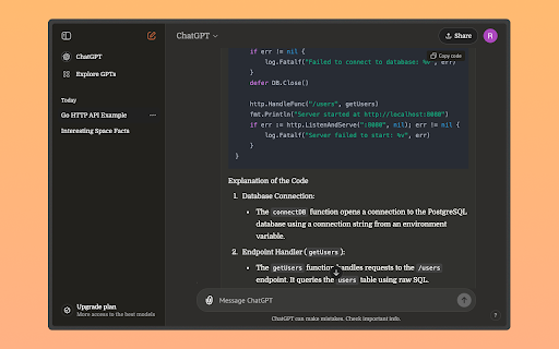 SerifGPT screenshot 1