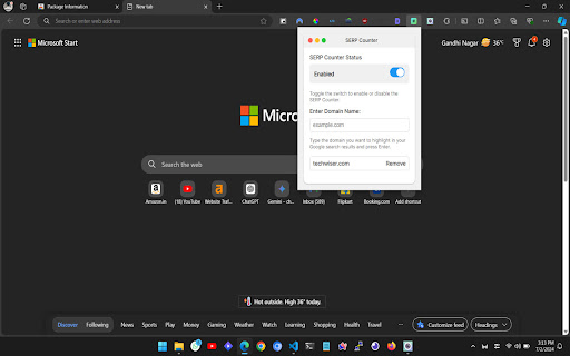 SERP Counter - SEO Free SERP Checker Tool & Domain Highlighter screenshot 1