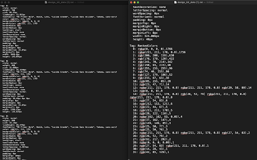 SERP Design & Typography Grabber screenshot 1