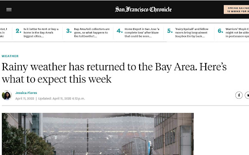 SFChronicle Popup Unlock screenshot 1