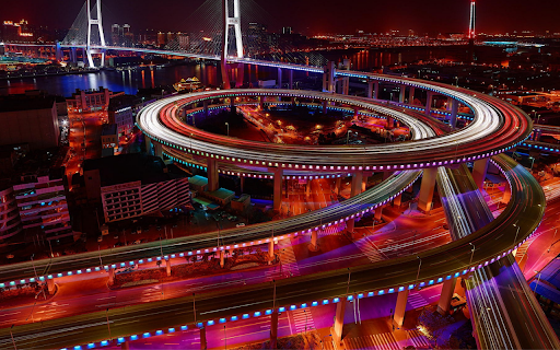 Shanghai's Light Trails screenshot 1