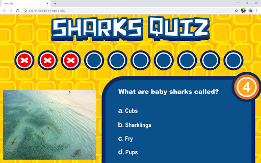 Sharks Quiz Game screenshot 1