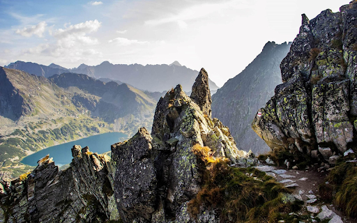 Sharp mountains screenshot 1