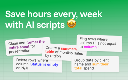 SheetBoost - Smarter Sheets, faster work screenshot 1