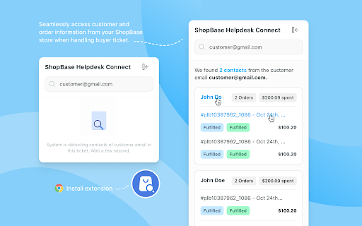 ShopBase Helpdesk Connect screenshot 1