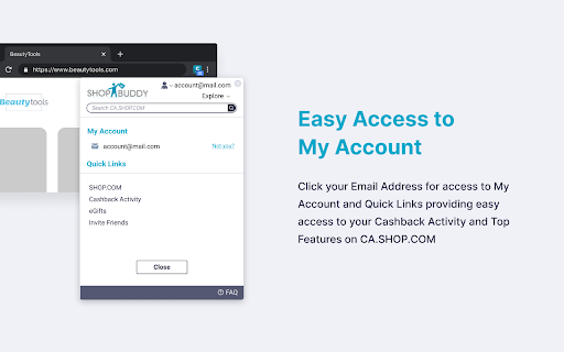 ShopBuddy for Canada: Cash Back & Coupons screenshot 1