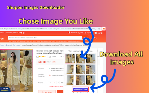 Shopee Image Downloader screenshot 1