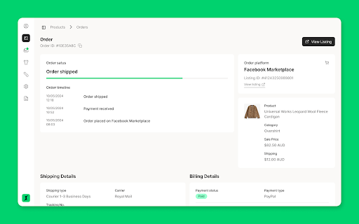 Shopfront screenshot 1