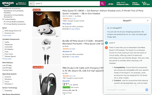 ShopGPT screenshot 1