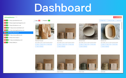 ShopifyMonitor-Winning Products Notification screenshot 1