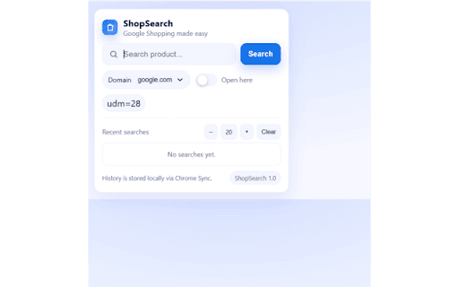 ShopSearch screenshot 1