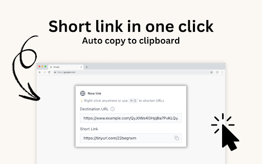 Short Link Generator screenshot 1