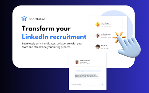 Shortlisted screenshot 1