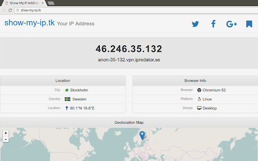 Show My IP screenshot 1