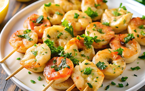 Shrimp skewers screenshot 1