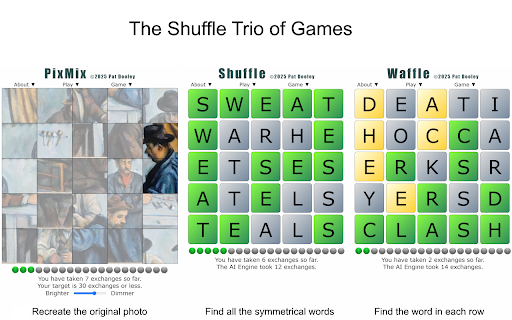 Shuffle Trio screenshot 1