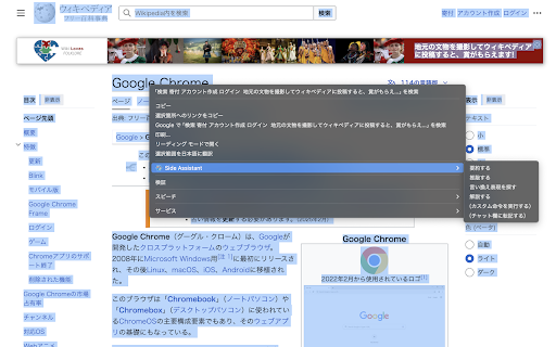Side Assistant screenshot 1