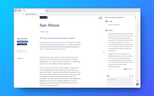 SidePal | Copilot with AI screenshot 1