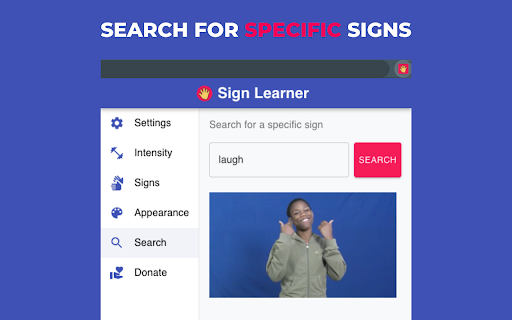 Sign Learner screenshot 1