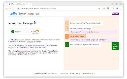 Silk - Privacy Pass Client screenshot 1